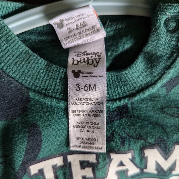 DISNEY BABY TEAM MICKEY SWEATER 3-6MTH - Picture 3 of 3